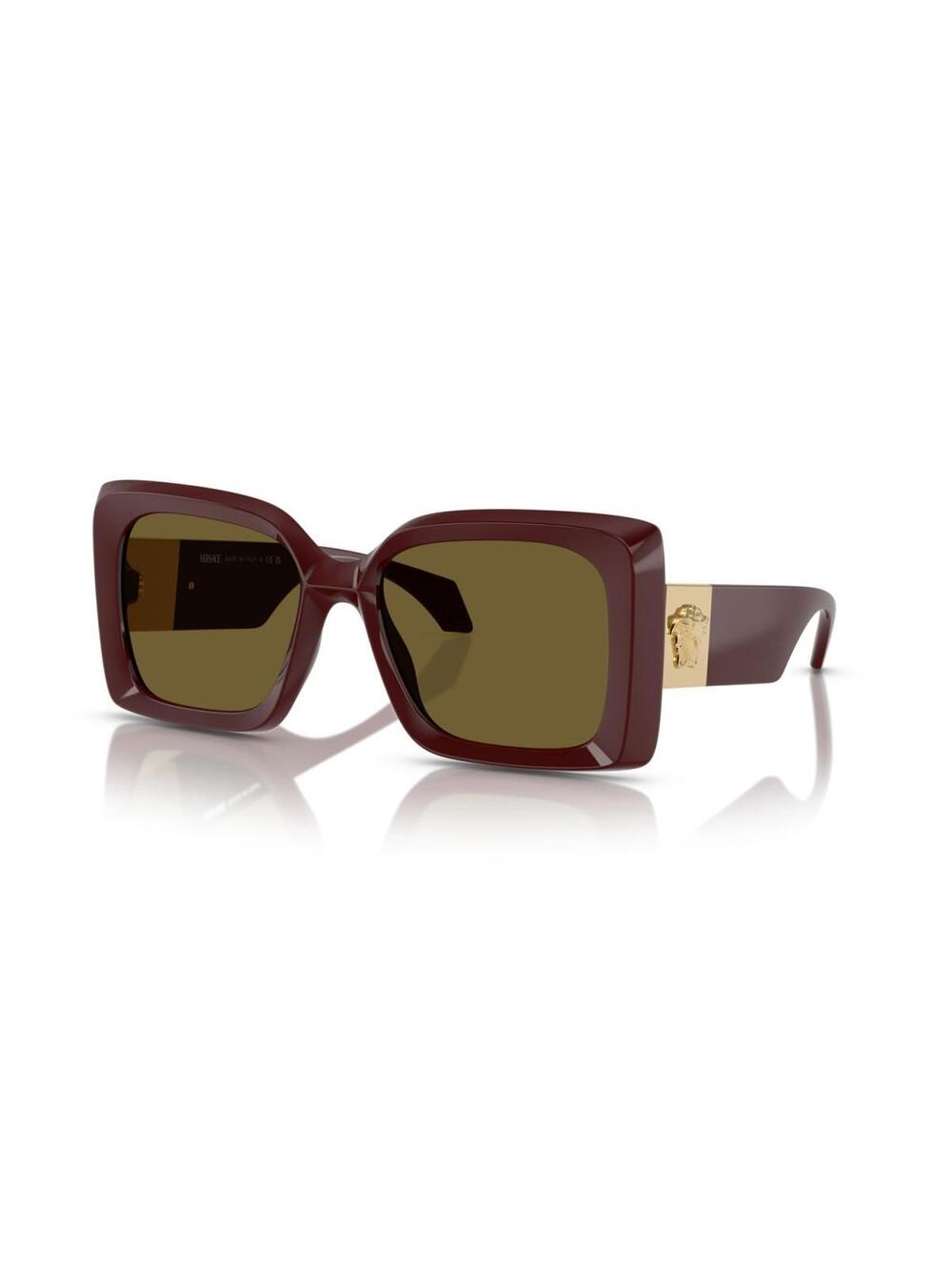 Versace Woman Sunglasses 54Mm Dark Ruby #345790V14B